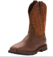 Ariat Men's Groundbreaker H2O Soft Toe EH WP Square Toe Work Boot 10024984
