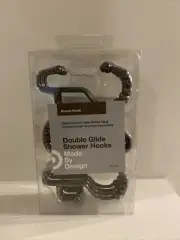 NEW Target Rust Resistant Shower Hooks Bronze Finish Double Glide, 12 Count
