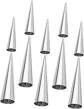 10pcs Croissant Tool Pastry Tools Molde para Pastel Household Tools Cannoli Rollers Danish Croissants Molds Baking Tubes Baking Tool for Kitchen Baking Tool for Home Croissant Mold