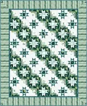 Quilt Kit - Chickadee Stars - 80" X 98" Chickadee Cheer Quilt