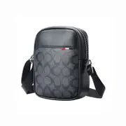 Bopai Luxury Waterproof Leather Messenger Satchel Cross Shoulder Bag B22611 Black