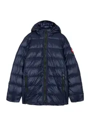 Canada Goose Kids Crofton Quilted Shell Jacket (8-14+ Years) - Navy 14 YEAR +