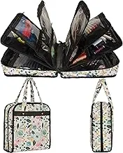 PACMAXI Sewing Storage Bag, Knitting and Craft Tools Organizer, Roomy Carrying Bag for Sewing Accessories