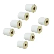 8 Rolls 4X2 Thermal Shipping 750/R Labels 4"X2" for Zebra Eltron Rollo LP 2844