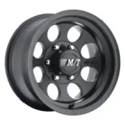 15x8 Mickey Thompson Classic III Black Matte Black Wheel 5x4.5 (-22mm) (for: Mazda)
