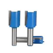 7PCS 8mm Shank Tungsten Carbide Straight Router Bit Set Groove Chisel Bits