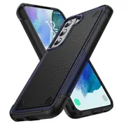 Fashion And Simple Phone Case For Samsung Galaxy S21 Ultra - Black and Blue