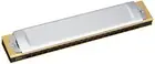 TOMBO No.1521 Dm Key tombo BAND DELUXE Tremolo Harmonica 21 holes w/ case NEW