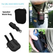 For JBL GO4/GO3/CLIP5 Speaker Portable Crossbody Package EVA Organizer Waist Bag