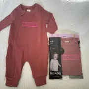 Bonds Tech Zippy Sweats Wondercare / Size 00 (3-6 Months)