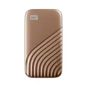 SSD Extern WD My Passport™ 1TB, USB 3.2 Gen2 Type-C/A, NVMe, Gold
