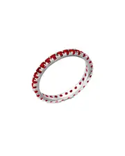 Diana M. Fine Jewelry 14K 1.00 ct. tw. Ruby Eternity Ring