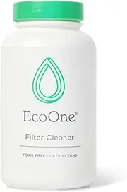 ecoone Filter Cleaner All-Natural Spa & Hot Tub Filter Cleaner | Foam-Free, Chlorine-Free, & Phosphate-Free Spa Filter Cleaner | Prolongs Filter Life and Leaves No Residue, 8 Oz