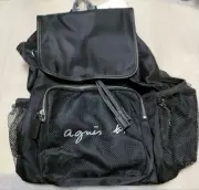 agnes b. Backpack Black New Unused Tagged