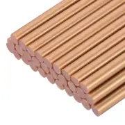 30pcs Mini Hot Glue Gun Sticks 4" x 0.43" for Glue Gun Metallic Gold