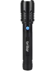 [Brillar] Commander 4000 Lumen USB Rechargeable Torch Black