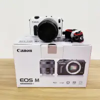 在飛比找蝦皮購物優惠-( 最便宜微單眼 ) Canon EOS-M +18-55 