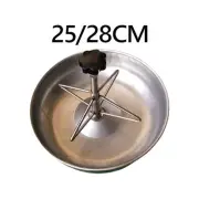 Piglet Feeding Trough Stainless Steel Pig Manger for Cattle Household Farm
