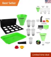 Universal Spill-Free Coolant Funnel Kit No Spill Set 8 Attachments Included