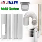 Portable Air Conditioner Window Slide Kit Exhaust Adaptor Hose Pipe & Plate Part