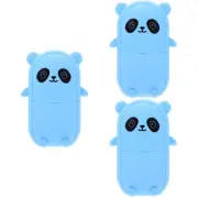 Set of 3 Ice Cube Tray Apply Grid Cooling Facial Roller for
