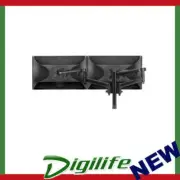 Atdec AWM Dual monitor arm solution - dynamic arms - 400mm post - F Clamp -black