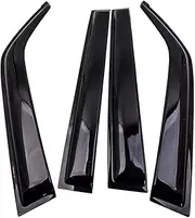 maXpeedingrods Weather Shield Weathershields for Mitsubishi Pajero 2000-2019, Window Visors Sun Wind Deflectors