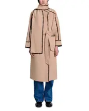 Maje Gicoco Coat 40 FR/8 US