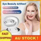 Microcurrent Hot Eye Massager Warm Compress Anti-Puffiness Eye Care Device AU