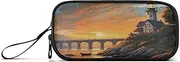 RPLIFE Lighthouse Pencil Pen Pouch, Medium Pencil Case Cute Pencil Case for Girls
