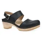 Dansko Women's Lucia Black Oiled Pull Up 2218021400