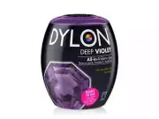 DYLON Fabric Machine Dye Pod Deep Violet 350g Cotton Wool - Purple
