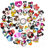 38 Pcs Cartoon Croc Charms for Kids Boys Girls Mouse Croc Charms Pack Cute Croc