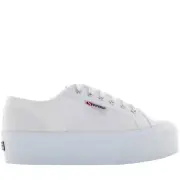 Superga P23aus women's platform sneakers S9111LW 901 2790 COTW UP AND DOWN LINE