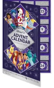 Disney 100 Advent Calendar a Storybook Library: Countdown to Christmas 2023 NEW