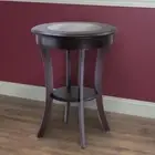 Winsome Cassie Accent Table, Cappuccino
