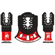 Diablo by Freud DOU3CS 3 pc Universal Fit Carbide Oscillating Blade Set (3-Piece