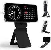 MOFT Tripod for iPhone 16/15/14/13/12 Series, Snap Invisible Phone Tripod Stand with 3 Modes for Self-vlogging, Browsing, Macro Photography, Video Call, Portable Lightweight Phone Stand (Jet Black)