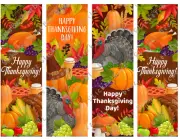 Thanksgiving Bookmarks Collage Sheet Supplies Scrapbook Junk Journal Card Making