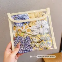 在飛比找蝦皮購物優惠-【旺財海淘店】 甜美大腸髮圈女韓版學生可愛皮筋扎丸子頭繩百搭