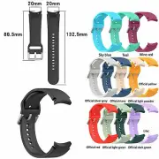 For Samsung Galaxy Watch 4 40/44mm Classic Silicone Watch Band Strap Bracelet D