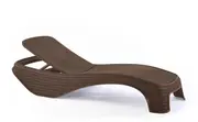Keter Atlantic Sun Lounger - Brown