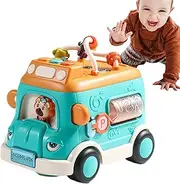 Electric School Bus Toy for | Interactive Toddler Car Toy School Bus Vehicle | Educational Bus Toy for Home, Kindergarten, and Playtime | Fun Car Toy for Kids and