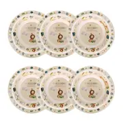 6PK Gibson Gifts Little Moments Baby/Children Feeding Bowl Dinner Meal Plate