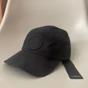 SUPREME x STONE ISLAND Reactive Ice Camo Camp Cap Hat Logo Ripstop SS22 NEW