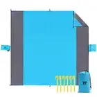 Large Beach Blanket Sandproof Heat-Resistent Beach Mat Machine Washable Camp ...