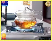 Glass Teapot With Infuser Tea Ceremony Extra Glass Thickness Gas Stove Use 600ml