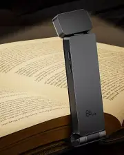 Book Light, Rechargeable Clip-On LED Reading Light - 3 Color Temperatures