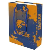 West Coast Eagles AFL Medium Gift Bag