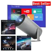 Multifunctional Projector with 4K Support, Built-in Speaker & Short Throw Design